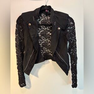 Black Lace Women's Jacket